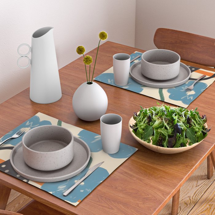 Modern Botanicals No. 1 Placemat Gallery Image 2