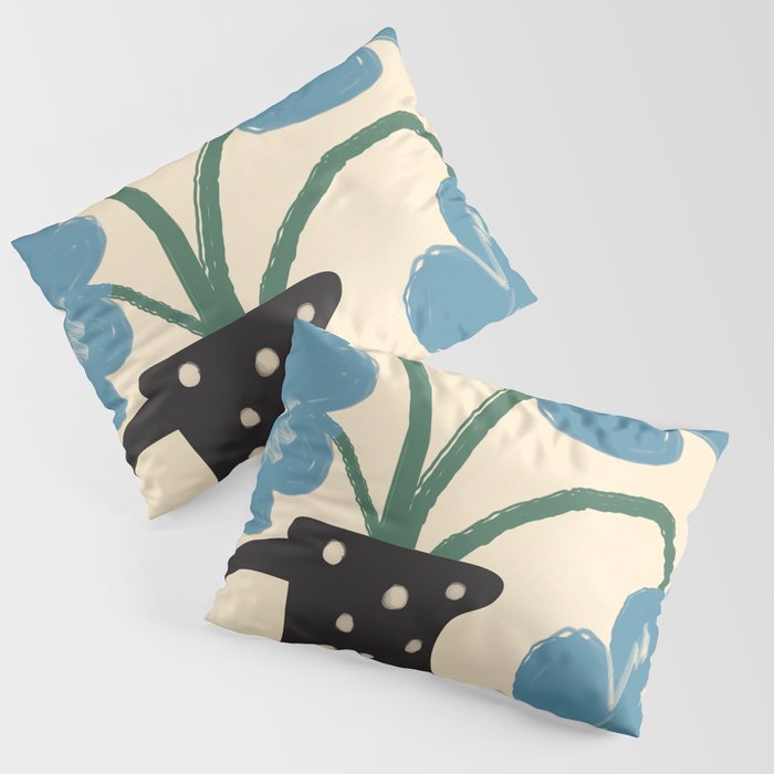 Modern Botanicals No. 1 Pillow Sham Gallery Image 1