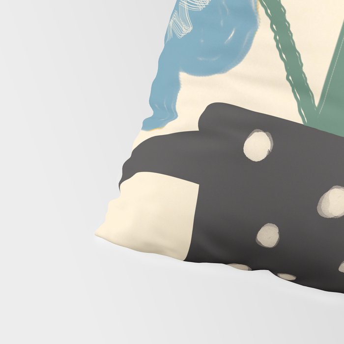 Modern Botanicals No. 1 Pillow Sham Gallery Image 4