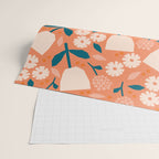 Pink and orange flowers Wrapping Paper Gallery Image 2