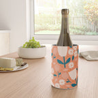 Pink and orange flowers Wine Chiller Gallery Image 4