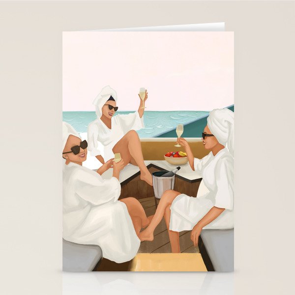 Seaside Indulgence Stationery Card Gallery Image 1