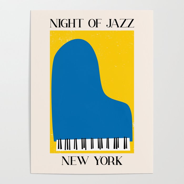 New York Jazz Night Poster Gallery Image 4
