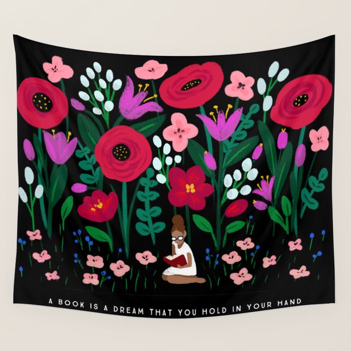 Little Reader Wall Tapestry Gallery Image 1