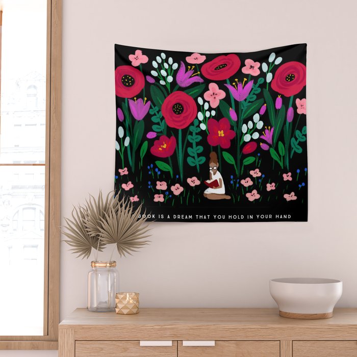 Little Reader Wall Tapestry Gallery Image 2