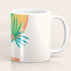 Summer Eclipse Mid Century Abstract Shapes Coffee Mug Gallery Image 1