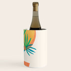 Summer Eclipse Mid Century Abstract Shapes Wine Chiller Gallery Image 3