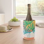 Summer Eclipse Mid Century Abstract Shapes Wine Chiller Gallery Image 4