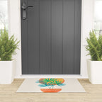Summer Eclipse Mid Century Abstract Shapes Welcome Mat Gallery Image 3