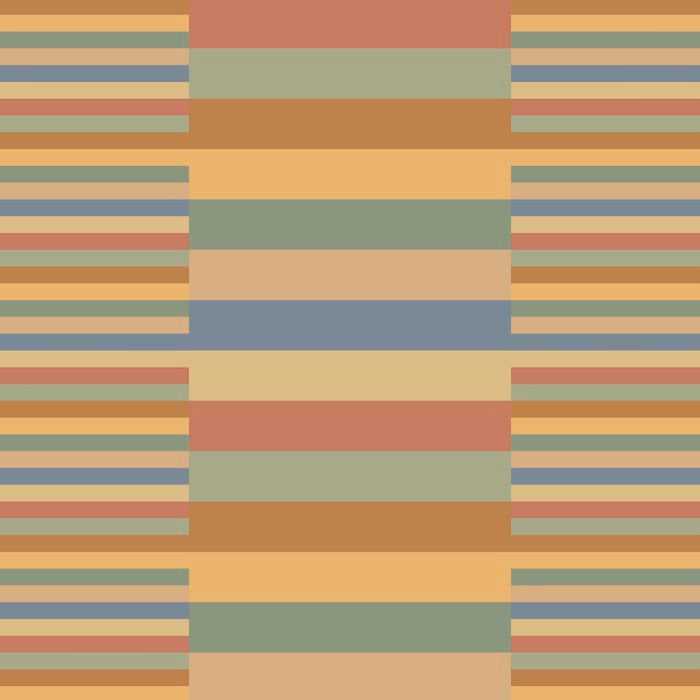 Mixed Stripes Pattern XXI Pastel Vintage Coffee Mug Gallery Image 2