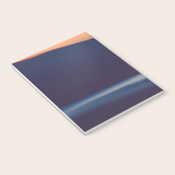 Mountain Sunrise Over Lake - Long Exposure Abstract Notebook Gallery Image 3