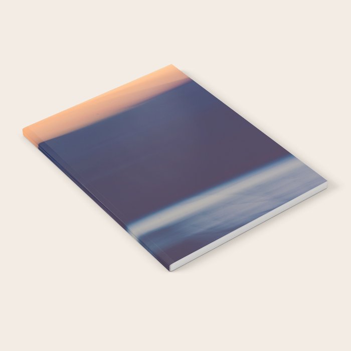 Mountain Sunrise Over Lake - Long Exposure Abstract Notebook Gallery Image 1