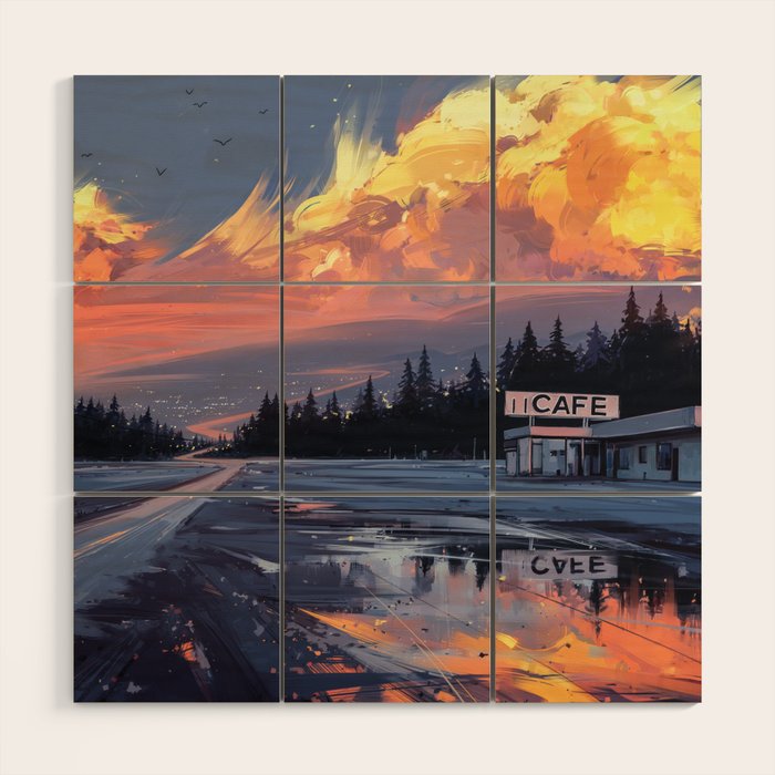 Horizon Wood Wall Art Gallery Image 1