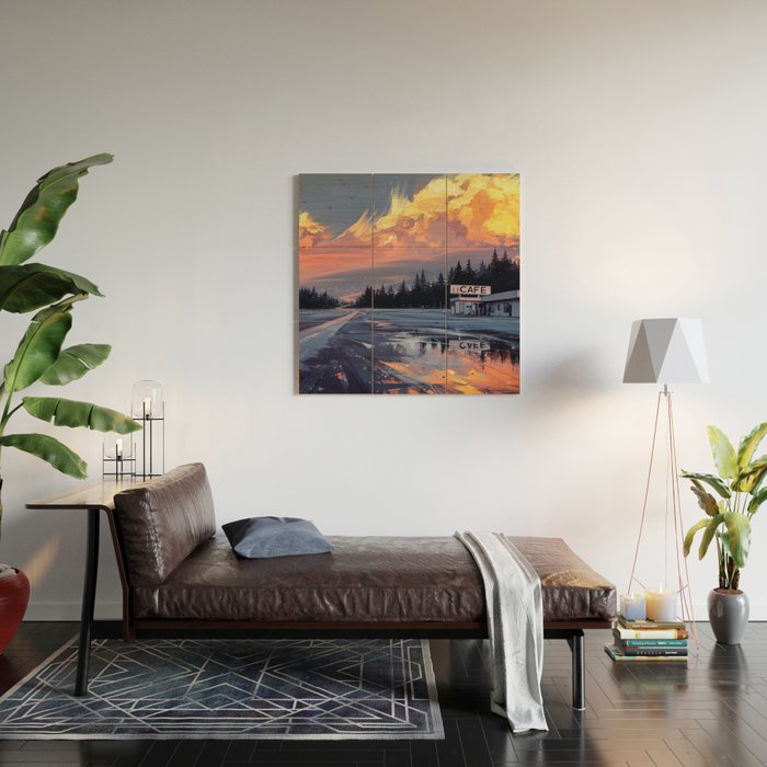 Horizon Wood Wall Art Gallery Image 2