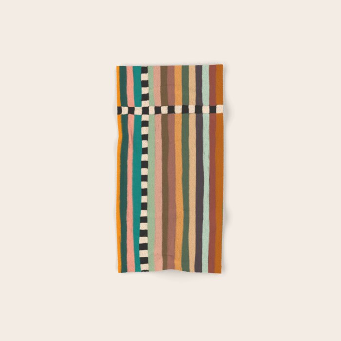 Mix of Stripes #9 Bath Towel Gallery Image 1