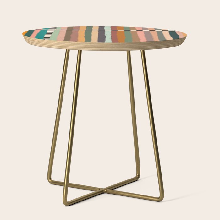 Mix of Stripes #9 Side Table Gallery Image 1