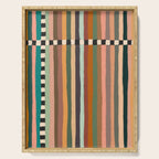 Mix of Stripes #9 Serving Tray Gallery Image 1