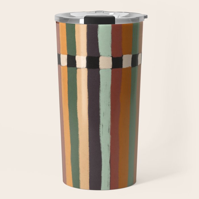 Mix of Stripes #9 Travel Mug Gallery Image 1