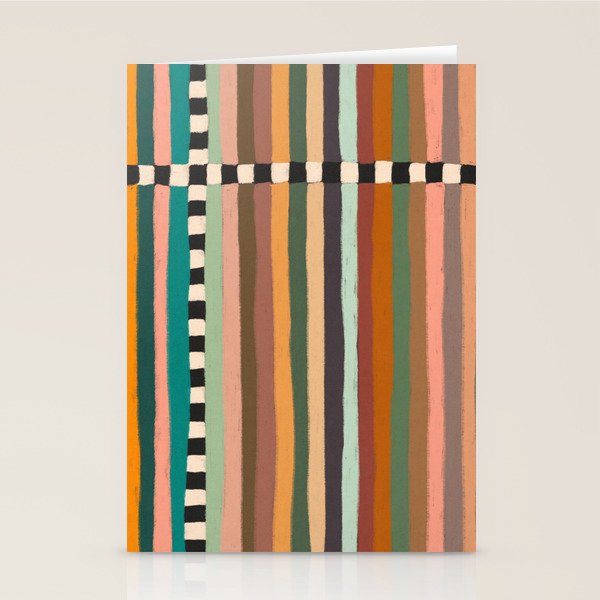 Mix of Stripes #9 Stationery Card Gallery Image 1