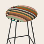 Mix of Stripes #9 Stool Gallery Image 2