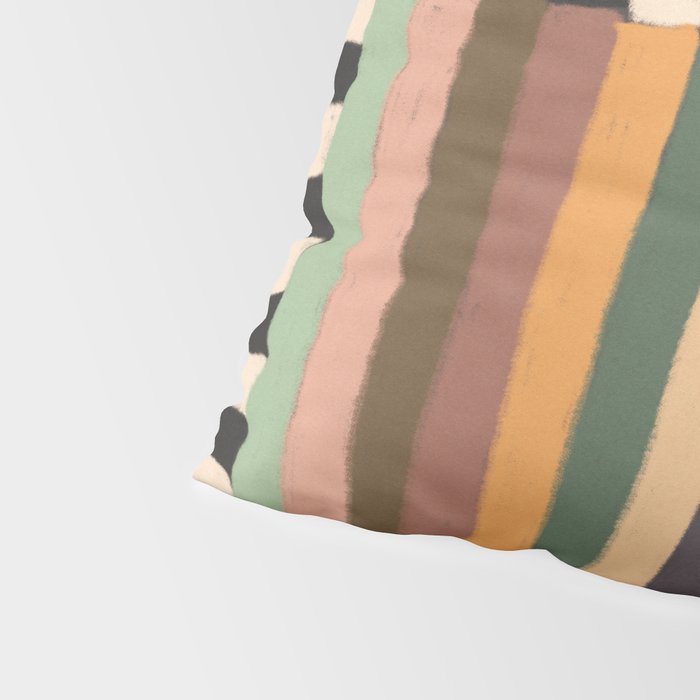 Mix of Stripes #9 Pillow Sham Gallery Image 4