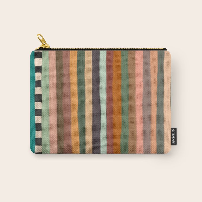 Mix of Stripes #9 Carry All Pouch Gallery Image 1