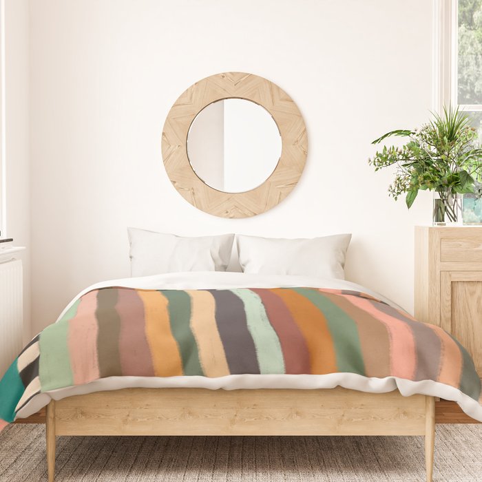 Mix of Stripes #9 Duvet Cover Gallery Image 3