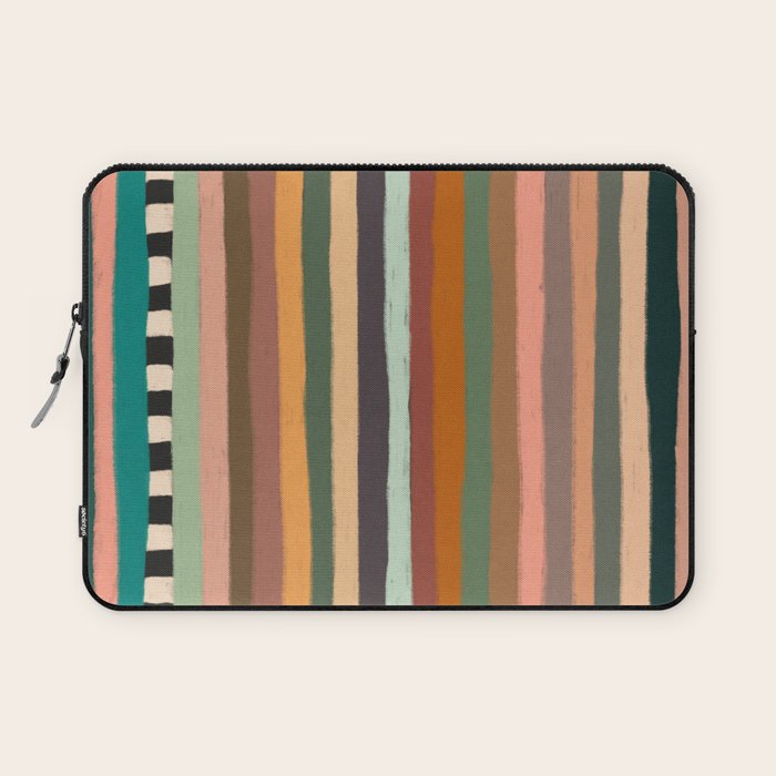 Mix of Stripes #9 Laptop Sleeve Gallery Image 1