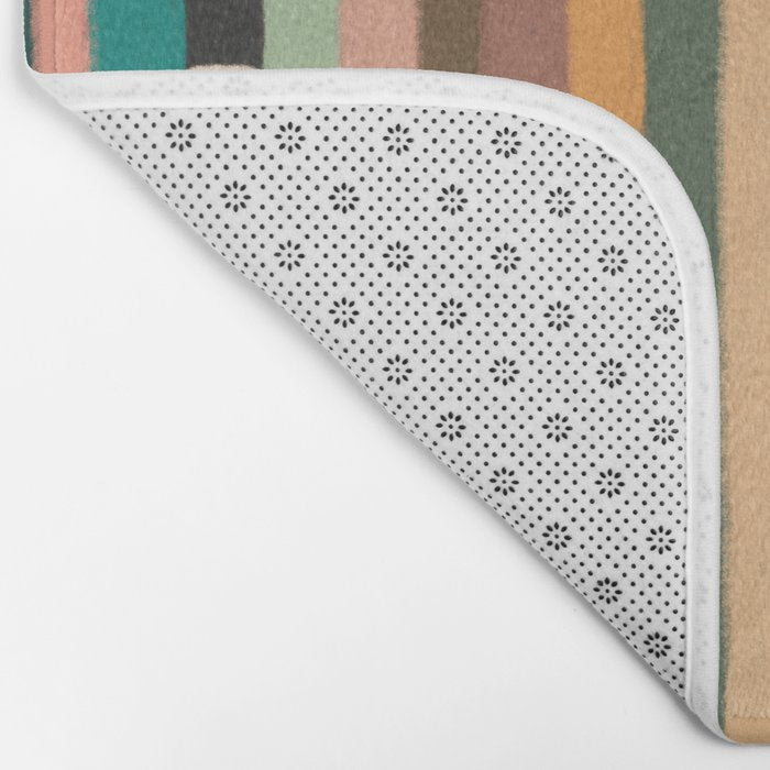 Mix of Stripes #9 Bath Mat Gallery Image 2