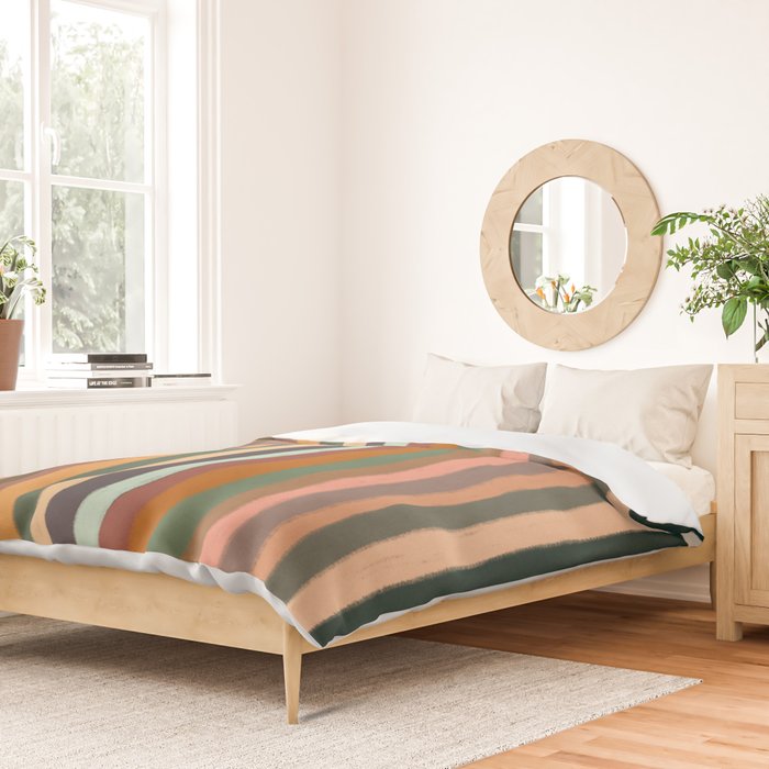 Mix of Stripes #9 Duvet Cover Gallery Image 2