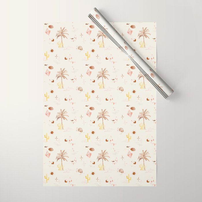 Boho Summer Vibes Wrapping Paper Gallery Image 1