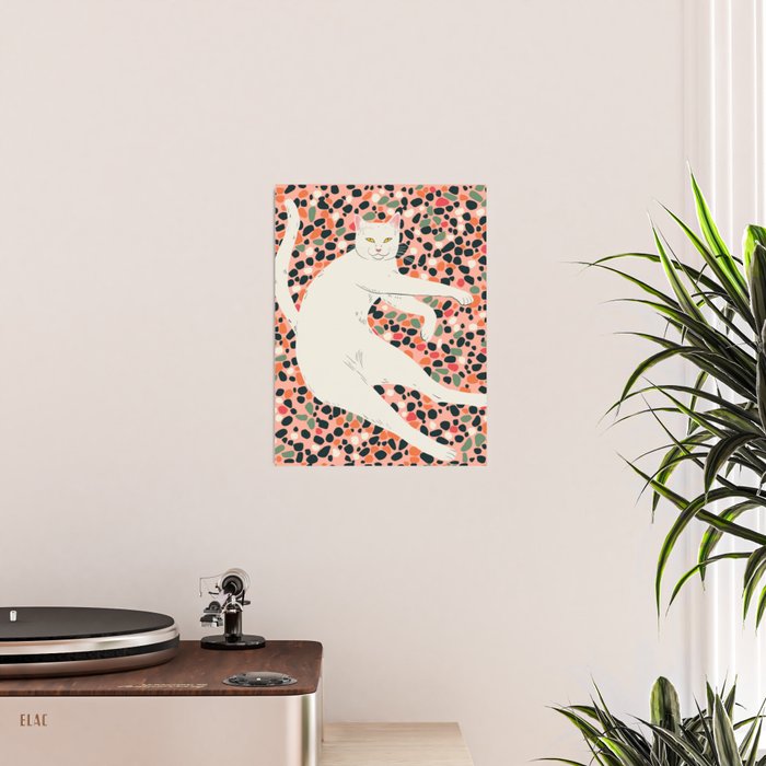 Cat Stretching Poster Gallery Image 2