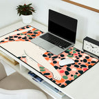 Cat Stretching Desk Mat Gallery Image 2