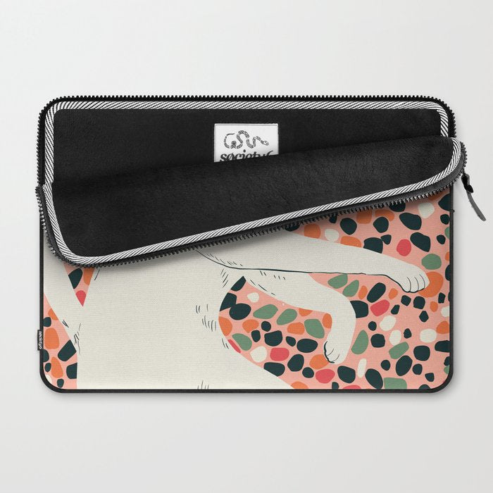 Cat Stretching Laptop Sleeve Gallery Image 2