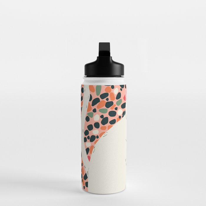 Cat Stretching Water Bottle Gallery Image 3