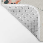 Cat Stretching Bath Mat Gallery Image 2