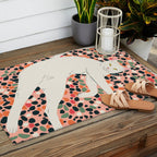 Cat Stretching Outdoor Rug Gallery Image 2