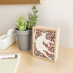 Cat Stretching Mini Art Print Gallery Image 2