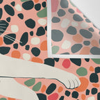 Cat Stretching Wall Tapestry Gallery Image 3