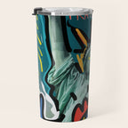 Liberté égalité fraternité Street Art French Graffiti Travel Mug Gallery Image 3