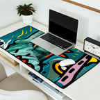 Liberté égalité fraternité Street Art French Graffiti Desk Mat Gallery Image 2