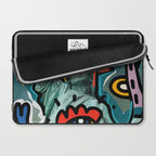 Liberté égalité fraternité Street Art French Graffiti Laptop Sleeve Gallery Image 2