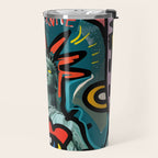 Liberté égalité fraternité Street Art French Graffiti Travel Mug Gallery Image 2