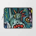 Liberté égalité fraternité Street Art French Graffiti Laptop Sleeve Gallery Image 1