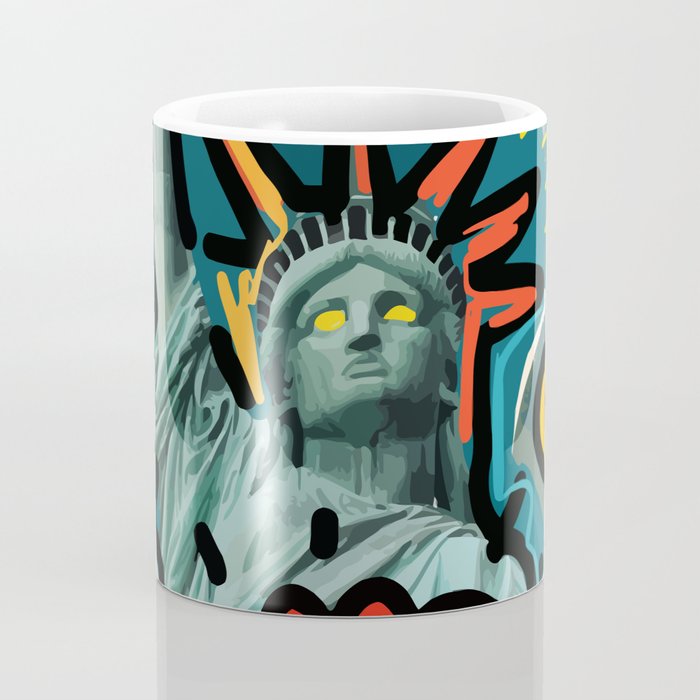 Liberté égalité fraternité Street Art French Graffiti Coffee Mug Gallery Image 4