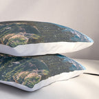 1960's Style Mountain Collage Pillow Sham Gallery Image 3