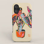 COLOURFUL BEGONIA PLANT  iPhone Case Gallery Image 1