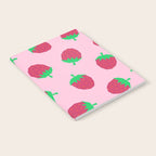 Strawberry Papercut Pattern Notebook Gallery Image 2