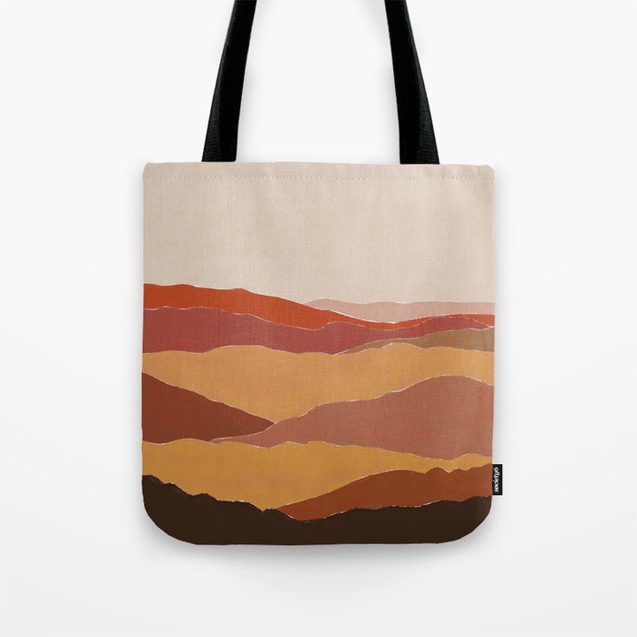 Fall Mountains Tote Bag Gallery Image 1