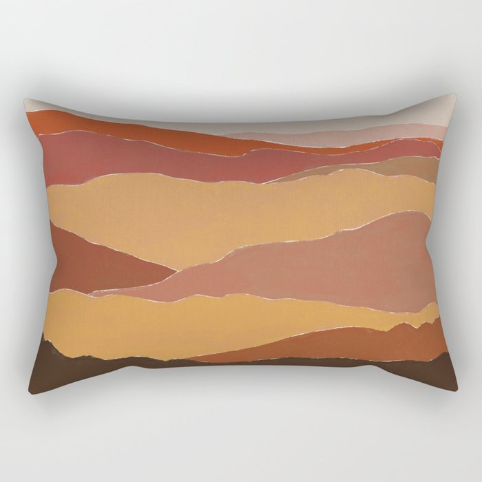Fall Mountains Rectangular Pillow Gallery Image 2